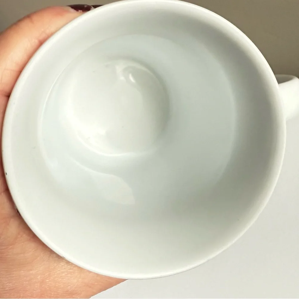 Crate&Barrel Kahla Scribble Coffee Mug and Saucer Germany Repacement Dishes